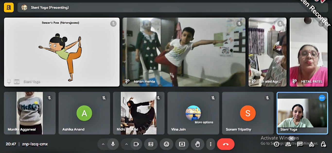 Online Yoga Class Screenshot 2